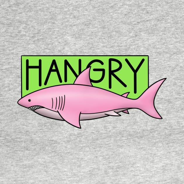 Hangry Shark Pink by Christine Parker & Co